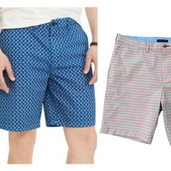 Men's Tommy Hilfiger Pink Flamingo Print Shorts, size 38 - Picture 1 of 15